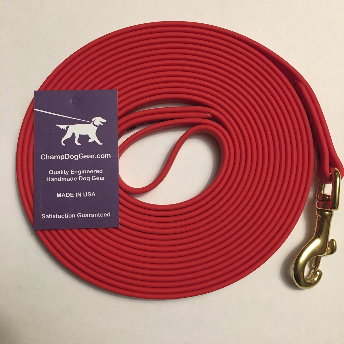 BioThane 33' Long Line - Tracking Lead, Schutzhund IPO, Police K9 Lead
